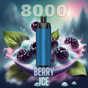 Al Fakher Vape 8000 Berry Ice Crown Bar
