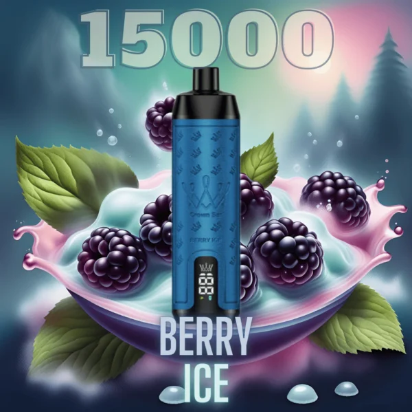 Al Fakher Vape 15000 Berry Ice Crown Bar