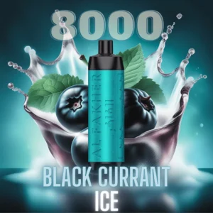 Al Fakher Vape 8000 Black Currant Ice Crown Bar
