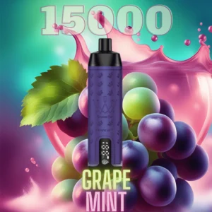 Al Fakher Vape 15000 Grape Mint Crown Bar