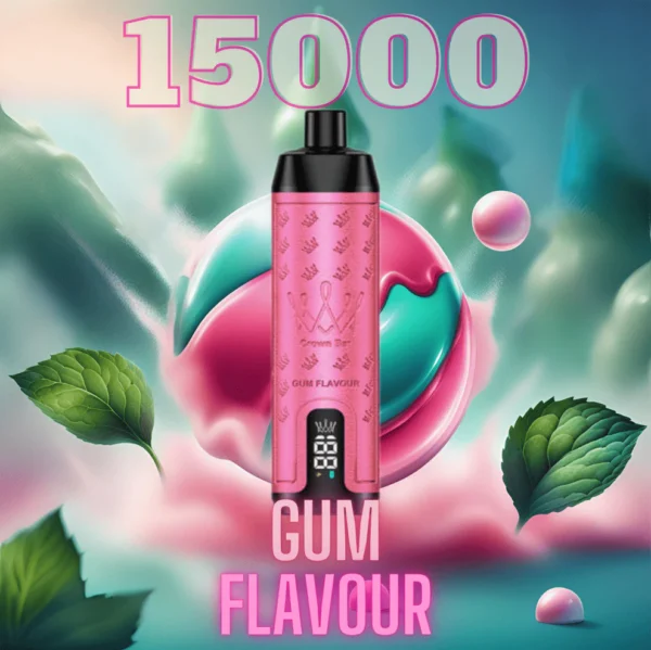 Al Fakher Vape 15000 Gum Flavour Crown Bar