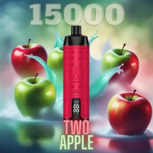 Al Fakher Vape 15000 Two Apple (Doppelapfel) Crown Bar