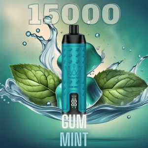 Al Fakher Vape 15000 Gum Mint Crown Bar