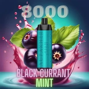 Al Fakher Vape 8000 Black Currant Mint Crown Bar